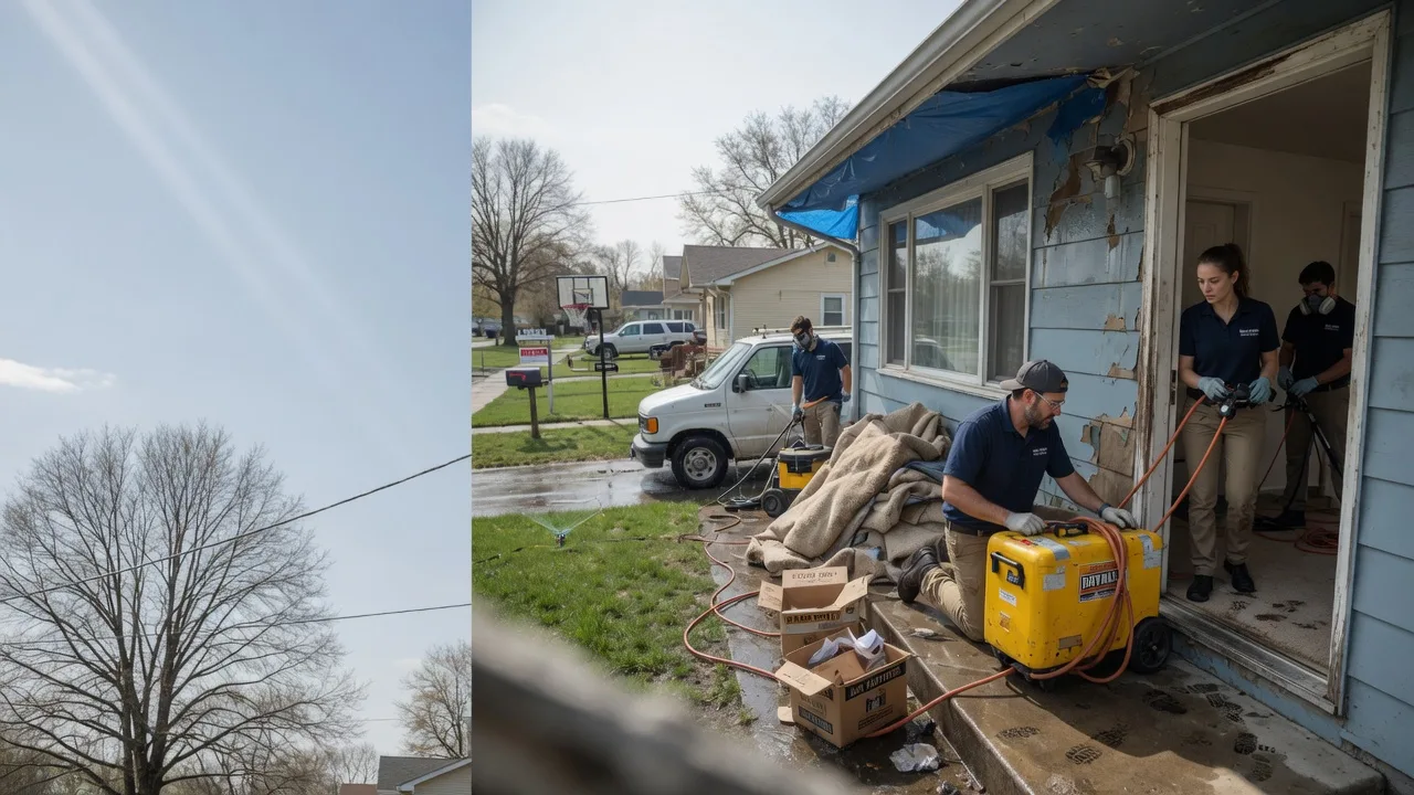 Basement Flood Cleanup in Sterling City, TX near me